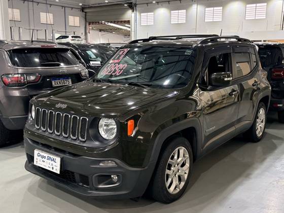 JEEP RENEGADE 1.8 16V FLEX LONGITUDE 4P AUTOMÁTICO